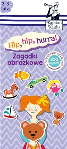 Obrazek Zagadki obrazkowe Hip hip hurra 2-3 lata