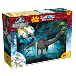Picture of Puzzle dwustronne 108 Jurassic World