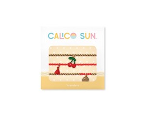 Obrazek Zestaw Bransoletek Riley - Wisienki 3szt.