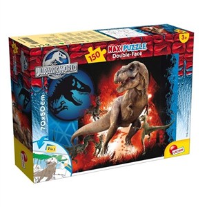Picture of Puzzle dwustronne maxi 150 elementów Jurassik Park