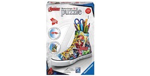 Obrazek Puzzle 3D Piórnik Avengers Trampek 108