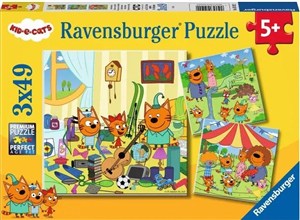 Obrazek Puzzle 2D 3x49 Kot-o-ciaki 5192