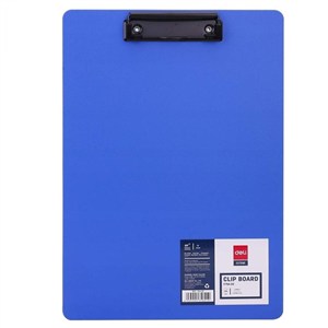 Obrazek Deska z klipem A4 PP niebieska DELI