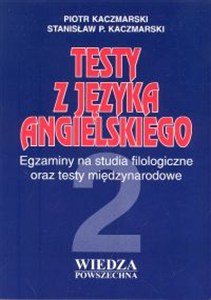 Obrazek Testy z języka angielskiego 2 Egzaminy na studia filologiczne oraz testy międzynarodowe