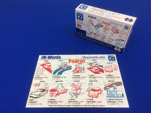 Obrazek Puzzle 120 język hiszpański Podróż
