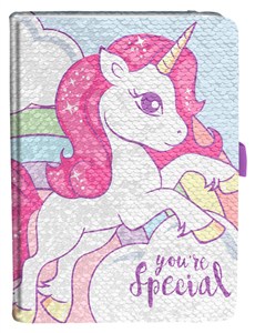 Obrazek Pamiętnik cekinowy Jednorożec You're Special KL10284