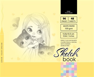 Obrazek Szkicownik 148x105/96K 100g TW FRESH