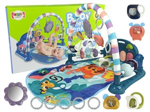 Picture of Mata dla niemowlaka z dzwiękiem niebieska