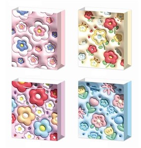 Picture of Torebki prezentowe WK 22471 L mix wzorów 12 sztuk