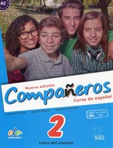 Obrazek Companeros 2 Podręcznik + klucz dostępu A2
