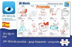 Obrazek iM-Words Puzzle 120 Hiszpański - Przyroda