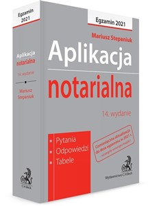 Picture of Aplikacja notarialna 2021 Pytania odpowiedzi tabele