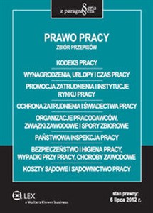 Obrazek Prawo pracy Zbiór przepisów