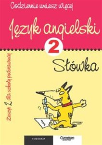 Obrazek Język angielski Zeszyt 2 Słówka szkoła podstawowa