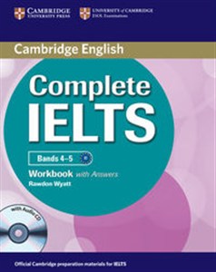 Picture of Complete IELTS Bands 4-5 Workbook with Answers + CD
