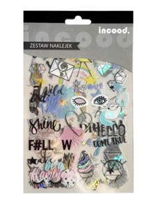 Picture of Zestaw naklejek Transparentnych Holo 6 arkuszy