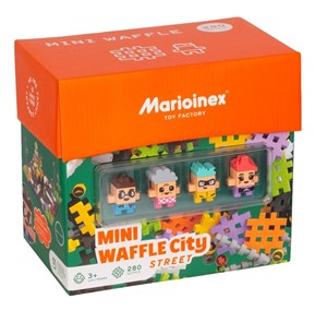 Obrazek Marioinex Mini Waffle City Ulica 280 elementów