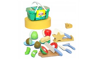 Obrazek Zestaw do krojenia z koszykiem