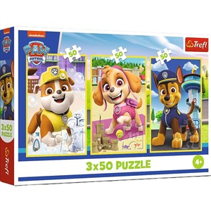 Picture of Puzzle Psi Patrol Nasze pieski 3 x 50