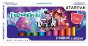 Obrazek Plastelina 12 kolorów Enchantimals