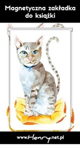 Picture of Zakładka magnetyczna kot biały