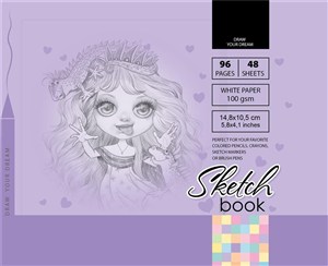 Obrazek Szkicownik 148x105/96K 100g TW FRESH