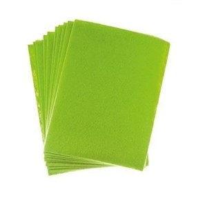 Obrazek Filc A4 zielony 2mm 10szt
