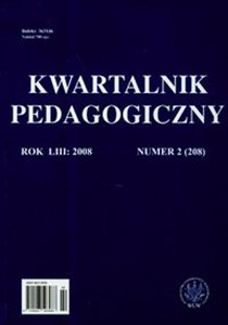 Picture of Kwartalnik pedagogiczny nr 2/2008