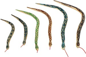 Picture of Drewniany wąż elastyczny Goki 1 szt. mix