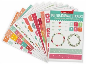 Obrazek Naklejki do planera Bullet Journal 550 sztuk