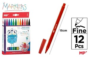 Obrazek Flamastry 12 kolorów