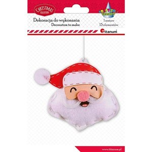 Obrazek Zestaw do złożenia Głowa Mikołaja