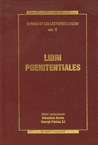 Obrazek Libri poenitentiales Księgi pokutne Synody i kolekcje praw, tom V