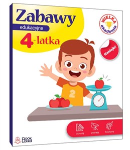 Obrazek Zabawy edukacyjne 4-latka Wielka Akademia