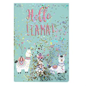 Obrazek Notes A5 z cekinami paso lama pp19la-3667