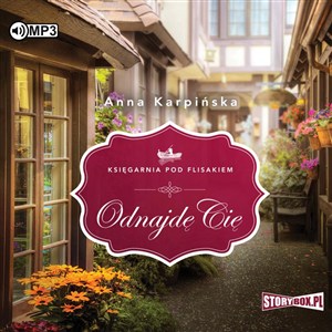 Obrazek [Audiobook] CD MP3 Odnajdę Cię. Księgarnia pod Flisakiem. Tom 1