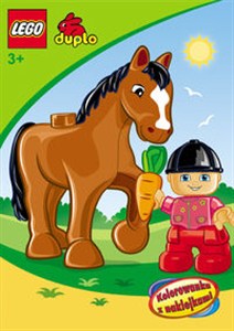 Obrazek Lego Duplo Kolorowanka z naklejkami LNA3