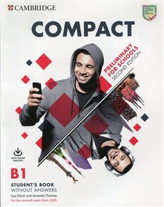 Obrazek Compact Preliminary for School B1 Student's Book without answers with Online Practice