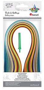 Obrazek Zestaw do quillingu paski + igła mix 150szt