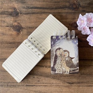 Obrazek Kołonotes A7 SSN48 Sowy