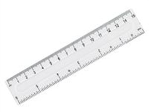 Obrazek Linijka przeźroczysta 15 cm