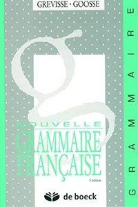 Picture of Nouvelle grammaire francaise