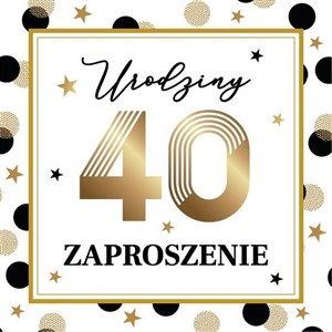 Picture of Zaproszenie Urodziny (10szt)