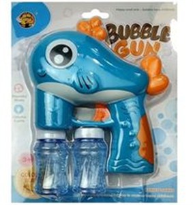 Picture of Pistolet na bańki mydlane niebieski