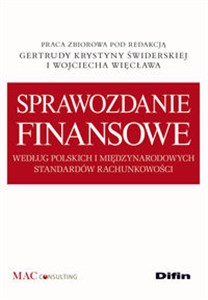Obrazek Sprawozdanie finansowe według polskich i międzynarodowych standardów rachunkowości