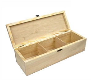 Picture of Pudełko drewniane z zamkiem 30x10x8cm