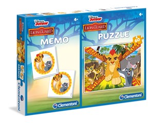 Obrazek Puzzle + Memo Lion Guard 60