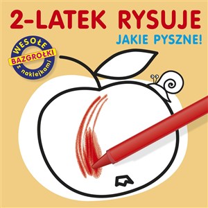 Obrazek 2-latek rysuje Jakie pyszne
