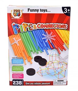 Picture of Słomki konstrukcyjne mini 238 elementów