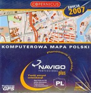 Obrazek Komputerowa mapa Polski Navigo Professional Plus